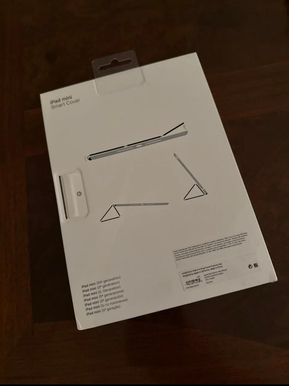 Apple iPad mini Smart Cover - Black 5th Generation